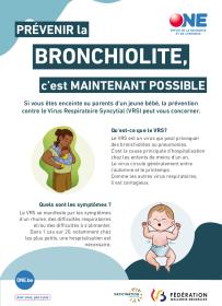 Brochure ONE : Prévenir la bronchiolite, c'est maintenant possible !