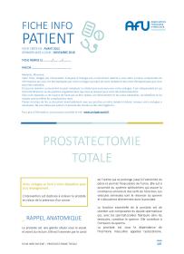 Prostatectomie radicale totale