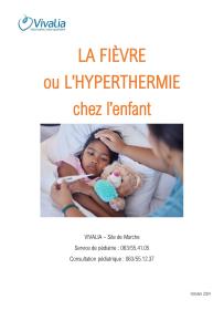 Brochure - Fièvre & hyperthermie (Pédiatrie - Marche)